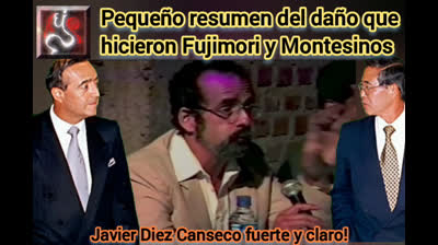 Javier Diez Canseco sobre Fujimori #lima #ayacucho #peru #puno #callao #ica #unmsm #jauja #nazca