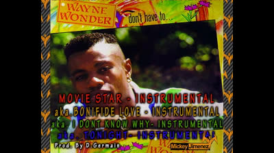 Wayne Wonder - Movie Star Instrumental