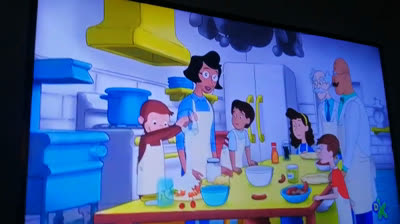 Jorge el Curioso - Jorge hace una pizza, ¡Mariquitas! (Esp Latino)