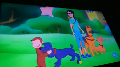 Jorge el Curioso - El delfín del sombrero amarillo, El día de descanso del perro (Esp Latino)