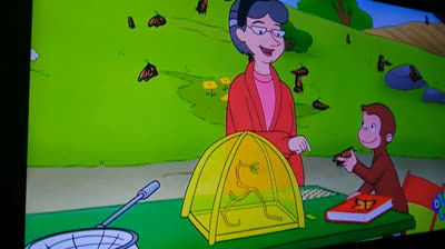 Jorge el Curioso - Los sonidos de Jorge, Jorge se convierte en mariposa (Esp Latino)