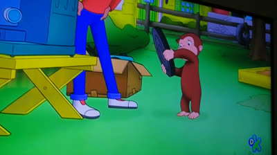 Jorge el Curioso - Mono espeleólogo, El piscinema (Esp Latino)